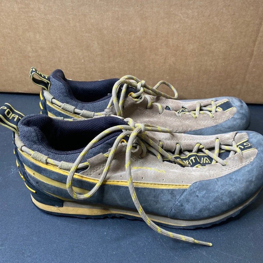 La Sportiva Cirque Pro Mens Approach Shoes Brown 1667E-A Size 10.5 US 43.5